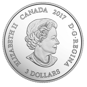 2017 Canada 3$ Three Dollars - Zodiac Series-Pisces