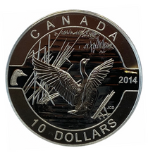 2014 Canada Fine Silver $10 Ten Dollars-Canada Goose