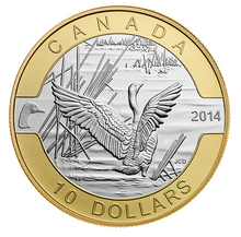 2014 Canada Fine Silver $10 ten dollars O Canada set Two, Gold Plated-10 coin