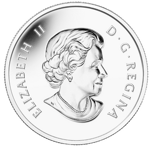 2015 Canada Fine Silver $10 Ten Dollars-NHL-Vancouver Canucks