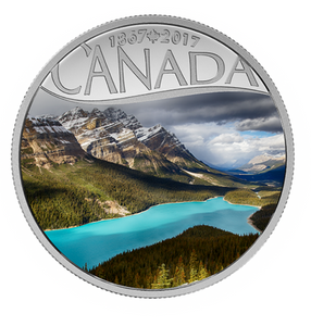 2017 $10 Celebrating Canada's 150th Coin Series - Peyto Lake