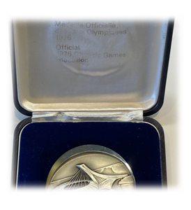 1976 Montreal Olympic Sterling medal