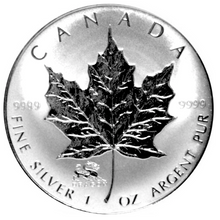 2000 Silver maple Leaf with Privy Marks-Dragon