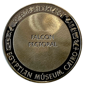 Falcon Pectorl Art Round~Franklin Mint-Sterling Silver-Egyptian Museum Set