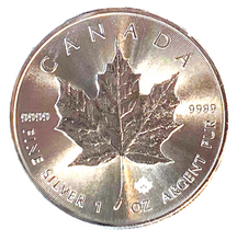 Canada 1 oz Troy Maple Leaf