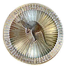 2016 Australian Kangaroo  1 oz .9999 Pure Silver 1 Dollar