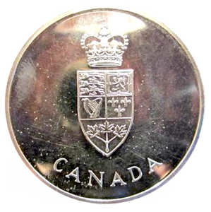 1967 Canada Confederation Sterling Silver Medal