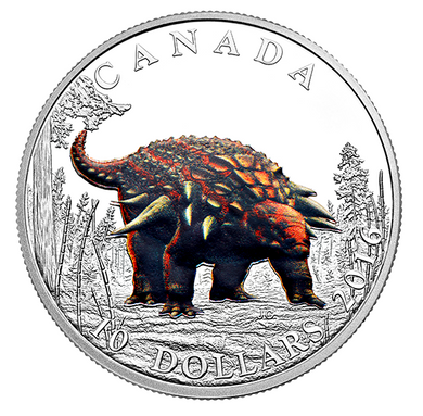 2016 $10-Dinosaurs series-The Armoured Tank