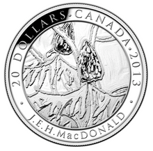 2013 20 Dollars Fine Silver Coin, Sumacs, J. E. H. MacDonald