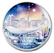 2006 Canada 20 Dollars Fine Silver, Architectural Series- Pengrowth Saddledome