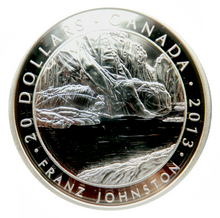 2013 20 Dollars Fine Silver Coin, The Guardian of the Gorge, Franz Johnson