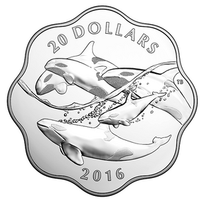 2016 20 Dollars Fine Silver Coin-Masters Club Coin Series-Master of the Sea