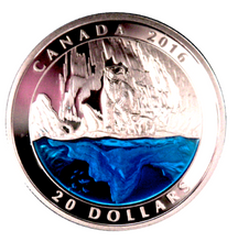 2016 20 Dollars Fine Silver Coin-Iconic canada The Polar Bear