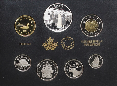 2014 Proof Set-100th Anniversary of the Declaration of the First World War