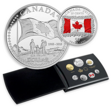 2015 Proof Set-50th Anniversary of the Canadian Flag
