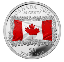 2015 Proof Set-50th Anniversary of the Canadian Flag