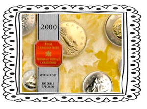 2000 7 Coin Specimen Set-Polar Bear