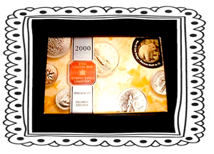 2000 7 Coin Specimen Set-Knowledge