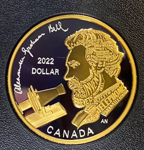 2022 Pure Silver 7-Coin Proof Set - Alexander Graham Bell - Great Inventor