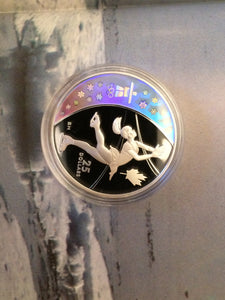 2010 Twenty Five Dollars, Vancouver Olympic Winter Games, set of 15 Sterling Proof coins, 2007-2009