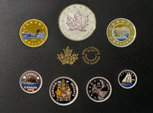 2019 Pure Silver Coloured 6-Coin Set with Medallion - Canadian Circulation Collection