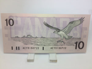 1989 Bank of Canada 10 Dollars Macdonald Banknote AEY 5150722
