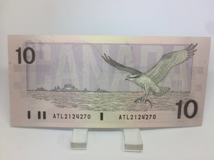 1989 Bank of Canada 10 Dollars Macdonald Banknote ATL 2124270