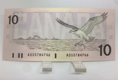 1989 Bank of Canada 10 Dollars MacDonald Banknote ADS 5784746