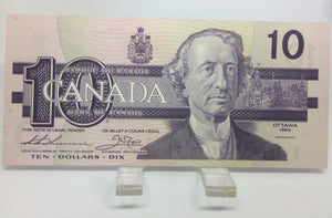 1989 Bank of Canada 10 Dollars MacDonald Banknote ADP 5878192