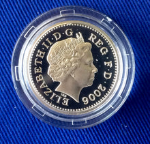 2006 Proof Piedfort One Pound Coin Egyptian Railways Bridge, Northern Ireland, Sterling Coin In capsule, No Box