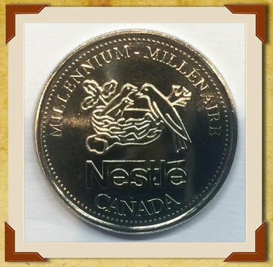 1999 Nestlé Canada Token Millenium Lot # 45