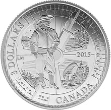2015 Canada 3$ Fine Silver Coin - 400TH Anniversary of the Samuel de Champlain in Huronia