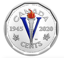 2020 Pure Silver Coloured 6-Coin Set with Medallion - Canadian Circulation Collection