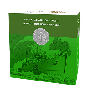 2016 1 oz. Fine Silver Coin - The Canadian Home Front: Patrol Against U-boats