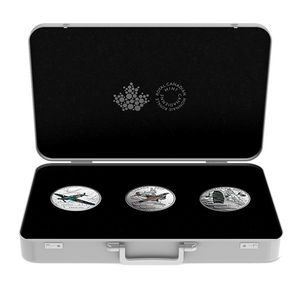2017 1 oz. Pure Silver 3-Coin Set – Aircraft of The Second World War