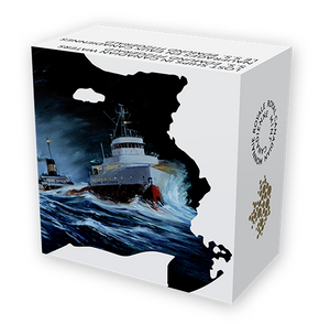 2015 1 oz. Fine Silver Coloured Coin – Lost Ships in Canadian Waters: S.S. Edmund Fitzgerald