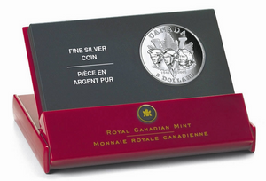 2005 5$ Fine Silver 60 th Anniversary of the End of 2nd World War