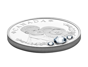 2018 1 OZ. PURE SILVER COIN - THE ROYAL WEDDING OF PRINCE HARRY AND MS MEGHAN MARKLE