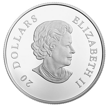 2015  $20 1 oz. Fine Silver Coin - 200th Anniversary of the Birth of Sir John A. Macdonald