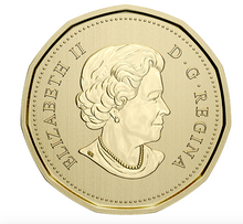 2021 Canada Uncirculated Loonie Dollar from Happy Anniversary Gift Set-Cake Design