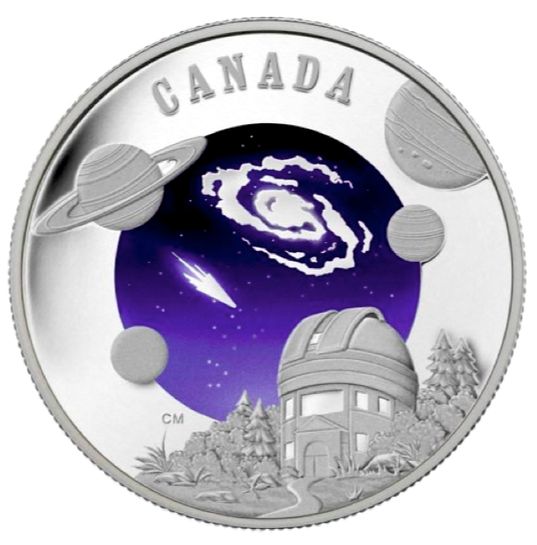 2009  Sterling Silver 30 Dollars coin-International Year of Astronomy
