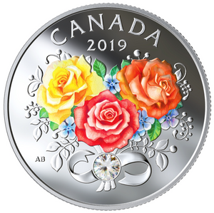 2019 Canada 3$ Fine Silver Coin - Celebration of Love