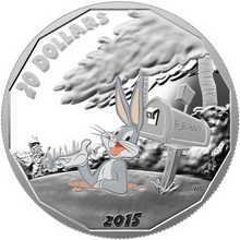 2015 Fine Silver 20 Dollars Looney Tunes- Bugs
