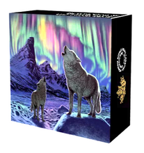 2016 2 oz. Fine Silver $30 Coin - Northern Light in the Moonlight