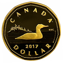 2017 Canada SILVER Proof Loonie Dollar
