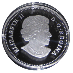 2013 20 Dollars Fine Silver Coin, venetian Glass-Candy Cane