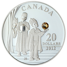 2012 Canada 20 Dollars Fine Silver Coin, Crystal Series-Three Wise Man