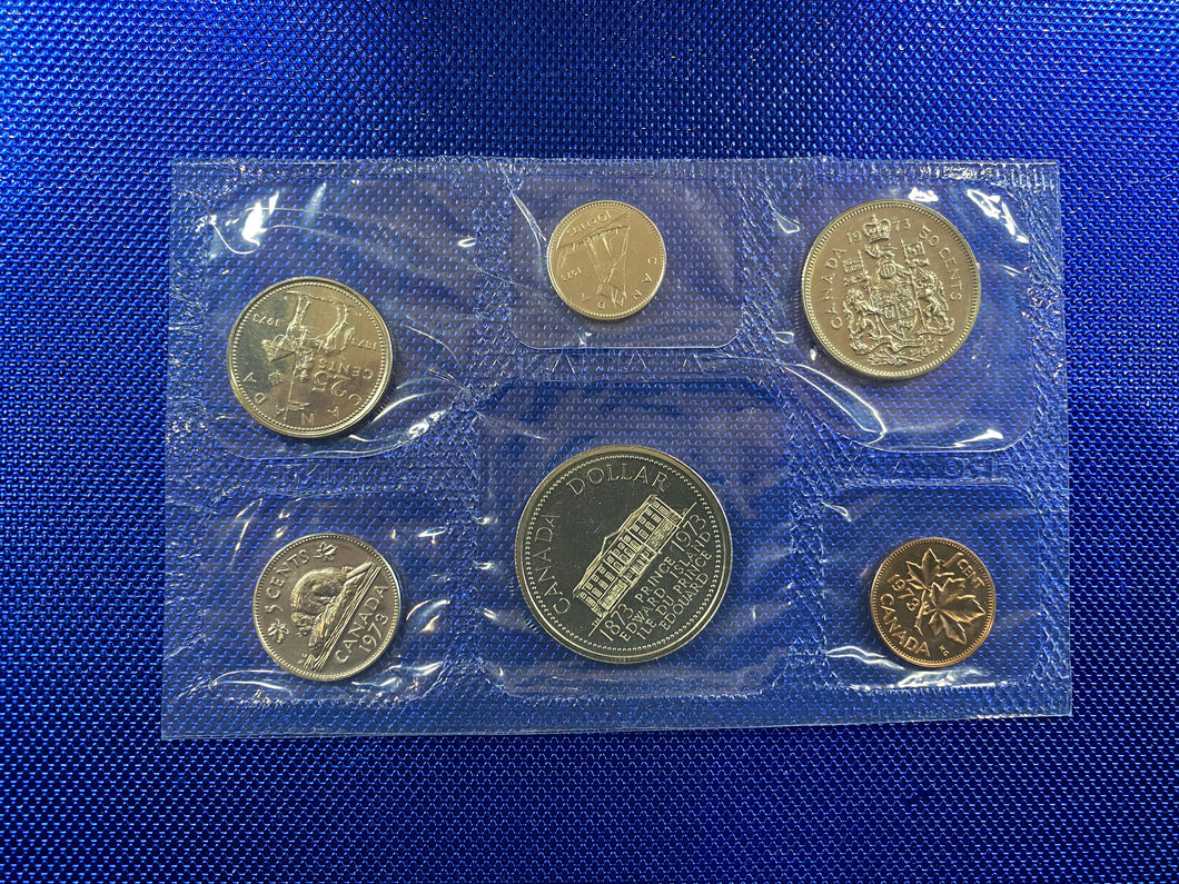 1973 Canada Nickel Prooflike Uncirculated Coin Set