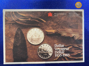 1985 Canada Nickel Prooflike Uncirculated Coin Set