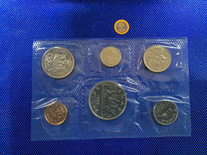1986 Canada Nickel Prooflike Uncirculated Coin Set